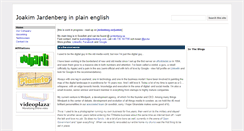 Desktop Screenshot of jardenberg.com