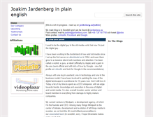 Tablet Screenshot of jardenberg.com