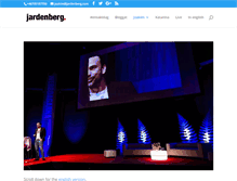 Tablet Screenshot of jardenberg.se